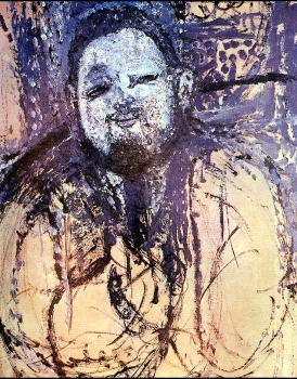 阿米地奧 莫迪裡阿尼 Portrait of Diego Rivera
